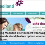 22 december 2014. Woningcorporatie Mooiland discrimineert woonwagenbewoners door vrijkomende standplaatsen  niet meer te verhuren.