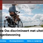 22 december 2014. Uitsterfbeleid woonwagen bewoning gemeente Oss  is discriminatie.