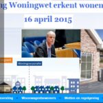 4 mei 2015. Wijziging Woningwet op 16 april 2015 erkent wonen in woonwagen.