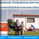 2 september 2016. Nationale Ombudsman start onderzoek mensenrechten woonwagenbewoners.