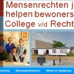 31 oktober 2016. Mensenrechten comités NJCM en PILP ondersteunen Woonwagenbewonersvereniging Gouda.