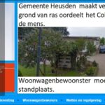 25 september 2018. Gemeente Heusden discrimineert woonwagenbewoonster door huisvestingsbeleid dat geen rekening houdt met woonwagencultuur.
