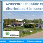 16 december 2020. Gemeente De Ronde Venen discrimineert in woonwagenbeleid