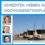 15 mei 2021 Gemeenten hebben na 2018 te weinig woonwagenstandplaatsen aangelegd