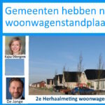 23 oktober 2023. Tweede herhaalmeting. Slechts 49 nieuwe woonwagenstandplaatsen